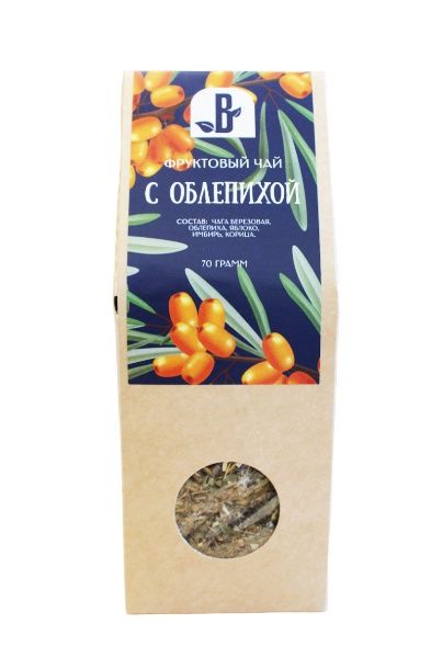 Изображение товара Чай Ягодный с Облепихой Вектор 70г Чай Ягодный с Облепихой Вектор 70г фотография