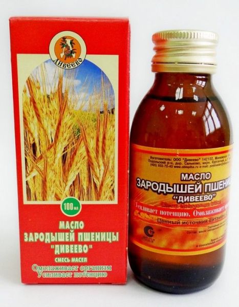 Изображение товара Масло зародышей пшеницы Дивеево,100 мл Масло зародышей пшеницы Дивеево,100 мл фотография