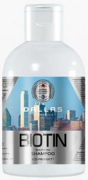 Изображение товара Даллас Biotin Beautifying шампунь для улучшения роста волос с биотином 1000г Даллас Biotin Beautifying шампунь для улучшения роста волос с биотином 1000г фотография