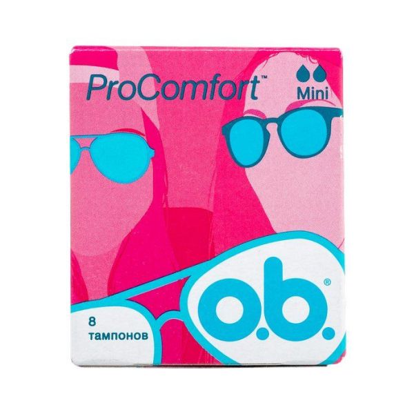 Изображение товара Тампоны o.b. ProComfort Мини 8шт Тампоны o.b. ProComfort Мини 8шт фотография