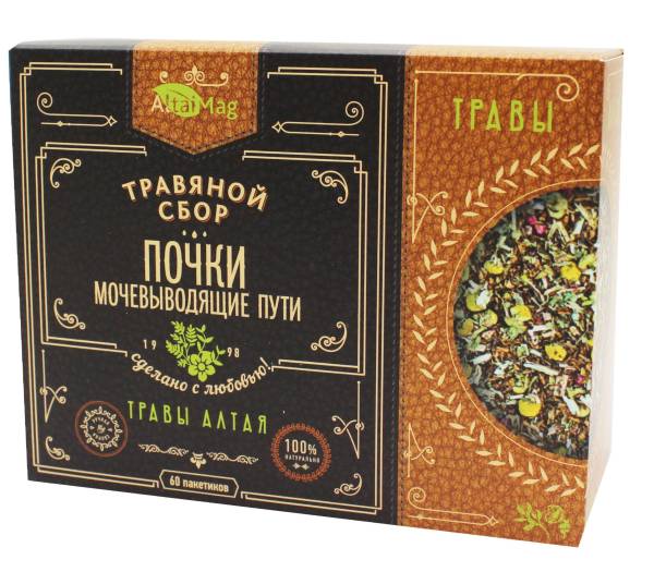 Изображение товара Сбор травяной Почки АлтайМаг 60шт Сбор травяной Почки АлтайМаг 60шт фотография