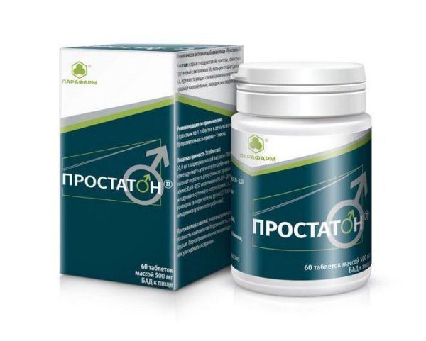 Изображение товара Простатон Парафарм 60 таблеток Простатон Парафарм 60 таблеток фотография