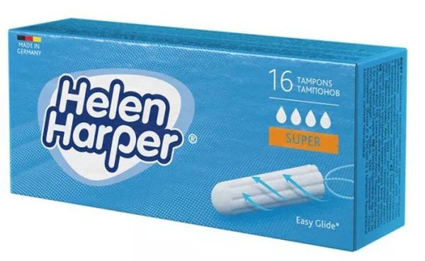 Изображение товара Тампоны Helen Harper Super Plus без аппликатора №16 Тампоны Helen Harper Super Plus без аппликатора №16 фотография