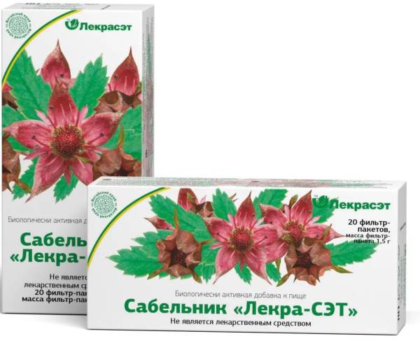 Сабельник лекра-сэт 20пак. фотография